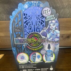 Monster High Skulltimate Secrets Abbey Bominable Monster Mysteries Doll Playset